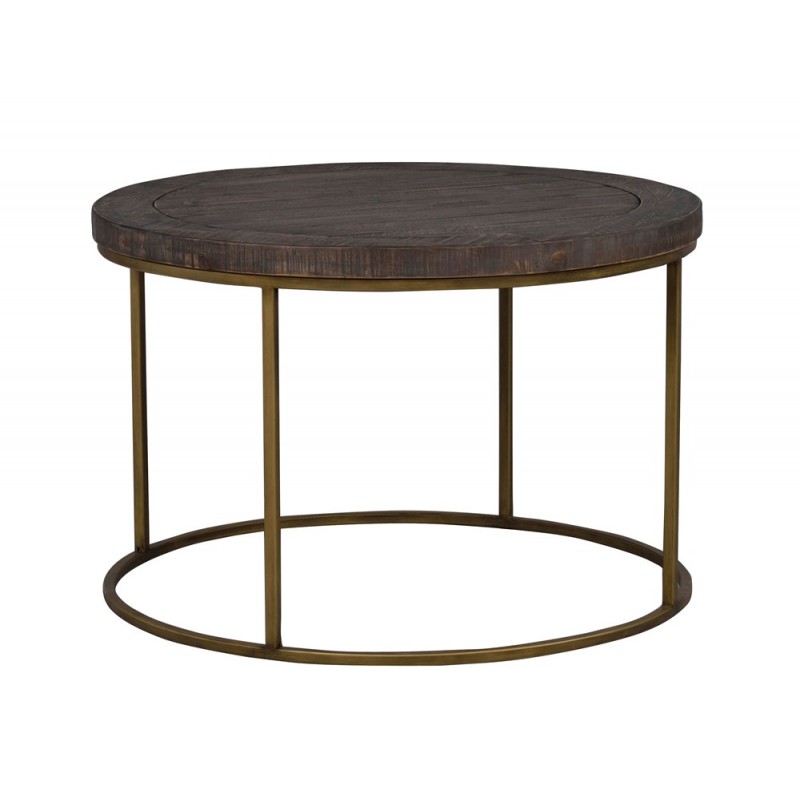 RO Dalt Coffee Table Round Brown